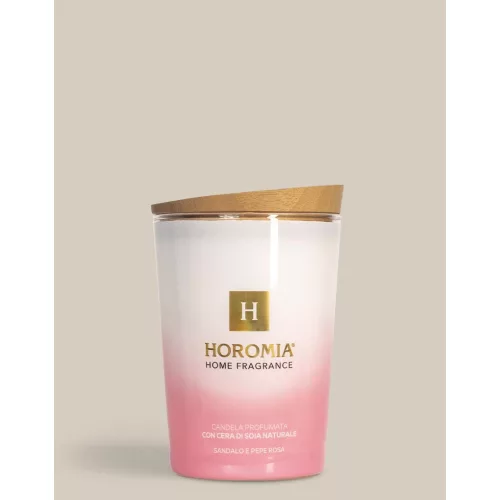Horomia Sandalo e Pepe Rosa illatgyertya